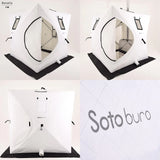 【テントサウナ】Sotoburo CUBE4 テント単品(ドア交換式タイプ)