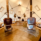 sotoburo DOME12 & STOVE２台セット