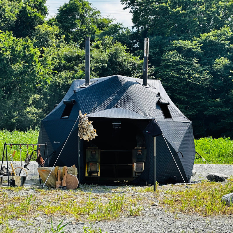 sotoburo DOME12 & STOVE２台セット