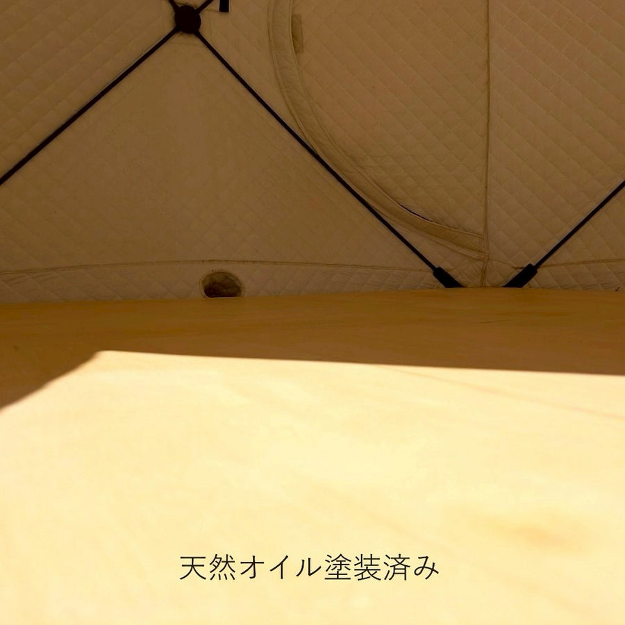 Sotoburo CUBE4専用 ステージ – Sotoburo | テントサウナの最高峰