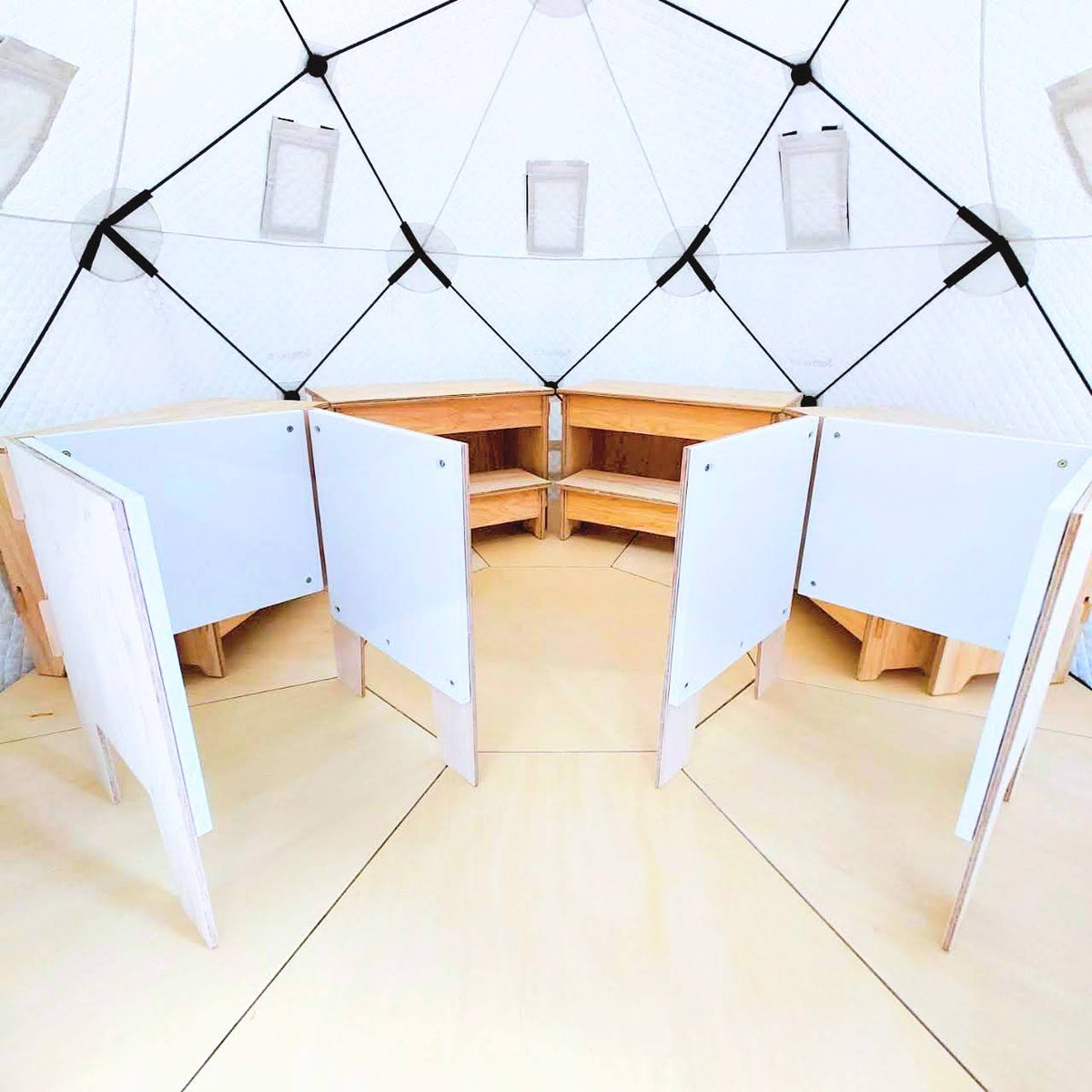 Sotoburo DOME12専用 ステージ – Sotoburo | テントサウナの最高峰
