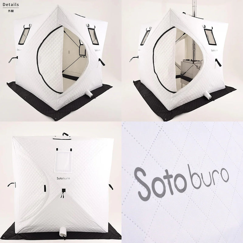 Sotoburo CUBE4　テント単品（ドア交換式タイプ）