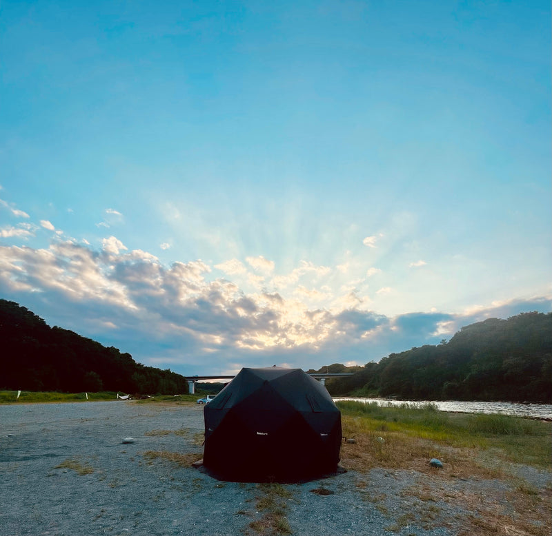 sotoburo DOME12 & STOVE２台セット